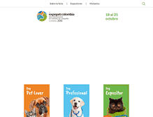 Tablet Screenshot of expopetcolombia.com